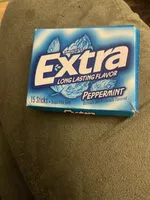 Mängden socker i Extra peppermint slim pack