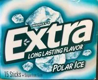 Mängden socker i Extra polar ice slim pack