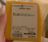 Mängden socker i cheddar rouge