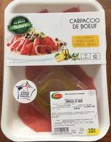 Mängden socker i Carpaccio de boeuf