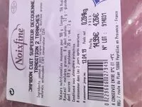 Mängden socker i Jambon cuit