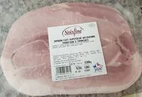 Mängden socker i Jambon cuit