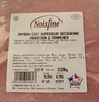 Mängden socker i Jambon cuit superieur