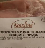 Mängden socker i Jambon cuit supérieur decouénné tradition