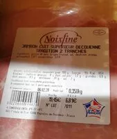 Mängden socker i Jambon cuit