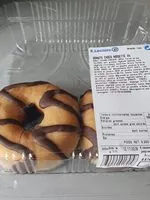 Mängden socker i Donuts choco noisette x4