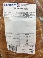 Mängden socker i Pain brioche