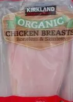 Mängden socker i Organic chicken breasts