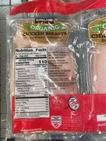 Mängden socker i Organic chicken breast