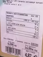 Mängden socker i Comte