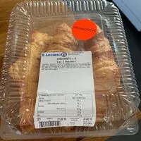 Mängden socker i Croissant les 3 meuniers