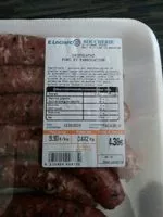 Mängden socker i Chipolatas Leclerc