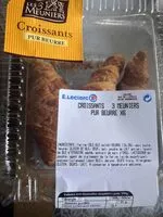 Mängden socker i Croissants 3 meuniers pur beurre