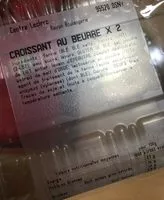 Mängden socker i Croissant au beurre