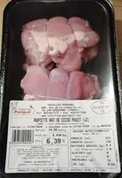 Mängden socker i Paupiette haut de cuisse poulet