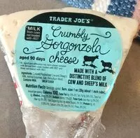 Mängden socker i Crumbly Gorgonzola Cheese