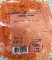 Mängden socker i Carottes rapees