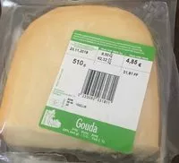 Mängden socker i Gouda