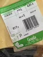Mängden socker i Gouda jeune