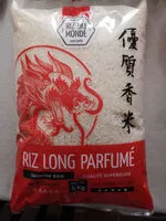 Mängden socker i Riz long parfumé Qualité supérieure