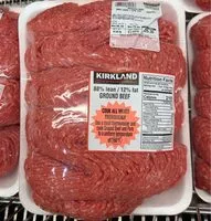 Mängden socker i Ground Beef 88% lean