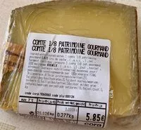 Mängden socker i Comté