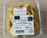 Mängden socker i Chips de banane