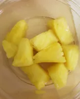 Mängden socker i dés d'ananas
