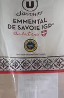 Mängden socker i Emmental de Savoie IGP