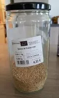 Mängden socker i Quinoa de France vrac