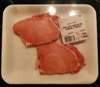 Mängden socker i Côtes de porc sans os, en tranche