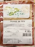 Mängden socker i Fromage de tête