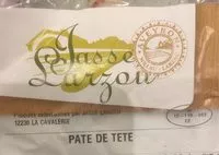 Mängden socker i Paté de tête