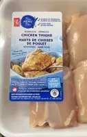 Mängden socker i Chicken thighs