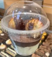 Mängden socker i Verrines profiteroles