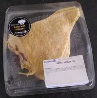Mängden socker i CREPES NUTELLA X4