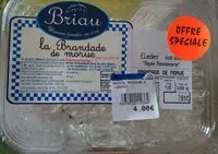 Mängden socker i La Brandade de morue