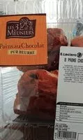 Mängden socker i Pains au chocolat