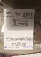 Mängden socker i Brownie chocolat