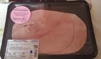 Mängden socker i Jambon cuit supérieur porc bourguignon-2 tranches