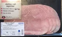 Mängden socker i Jambon cuit supérieur