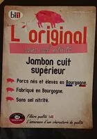 Mängden socker i Jambon cuit supérieur