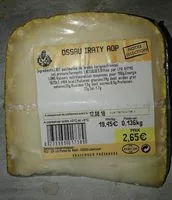 Mängden socker i Ossau iraty aop