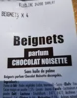 Mängden socker i Beignet goût chocolat noisette