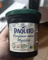 Mängden socker i Confiture extra Myrtilles