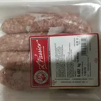 Mängden socker i Saucisses de Toulouse pur porc