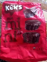 Mängden socker i Keks Oval Mini - Sour cherry