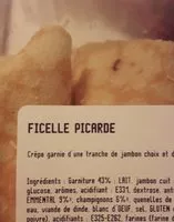 Mängden socker i Ficelle picarde