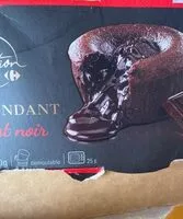Mängden socker i Cœur fondant chocolat noir
