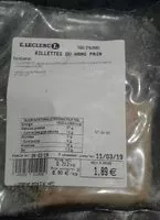 Mängden socker i Rillettes du Mans Pain